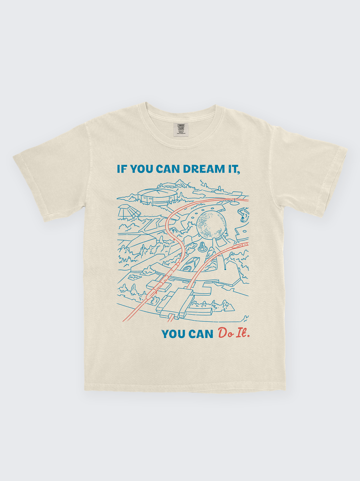 Epcot Line Art Tee